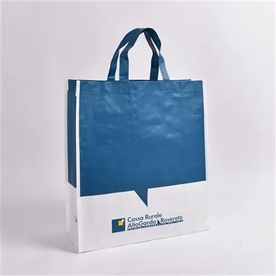 Bolsas de compras tejidas de PP de doble laminado
